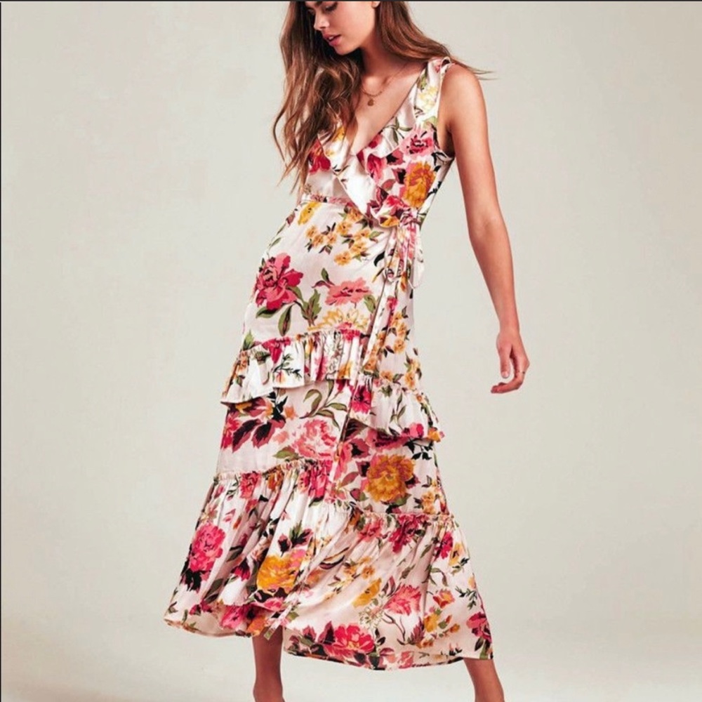 NWT Love Like Summer x Billabong Wrap Dress | XS